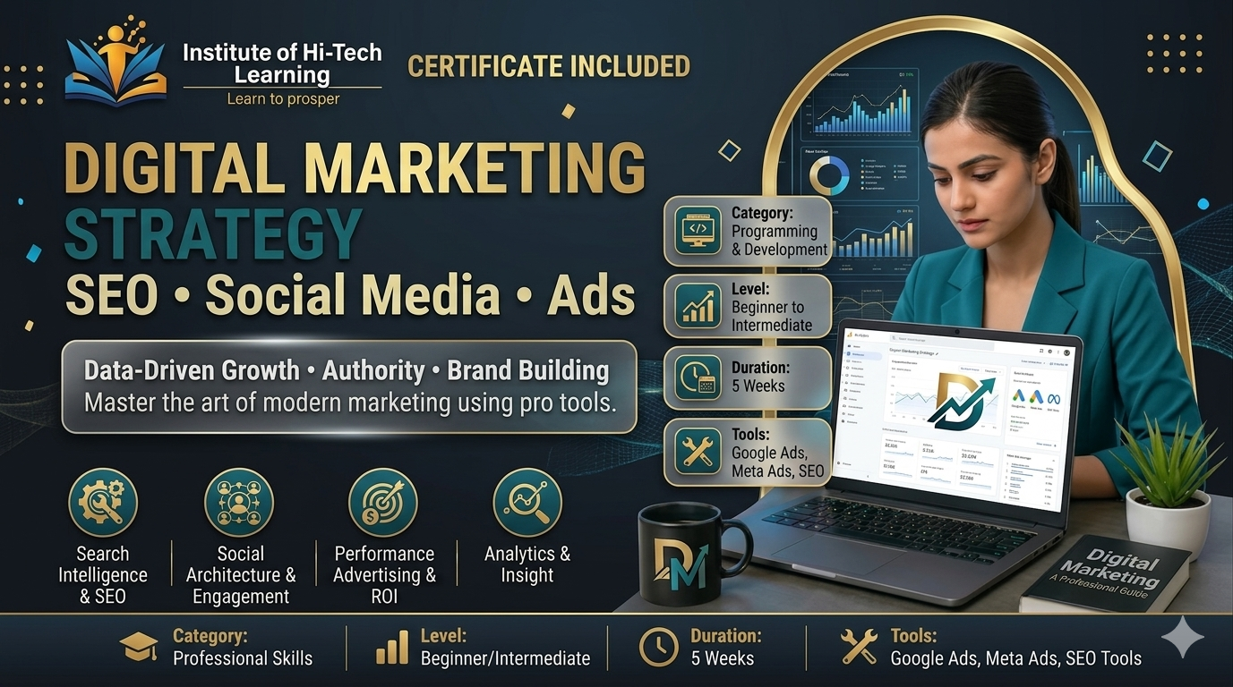 Digital Marketing (SEO, Social Media, Ads